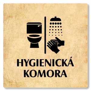 Hygienická komora, 100x100mm, pergamen, Nevada